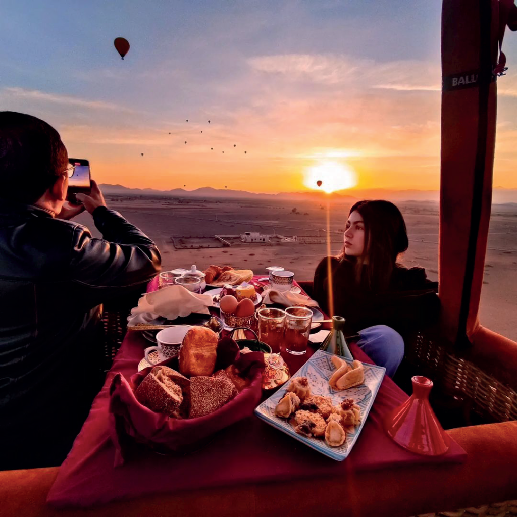 vol en Hot Air Balloon à Marrakech